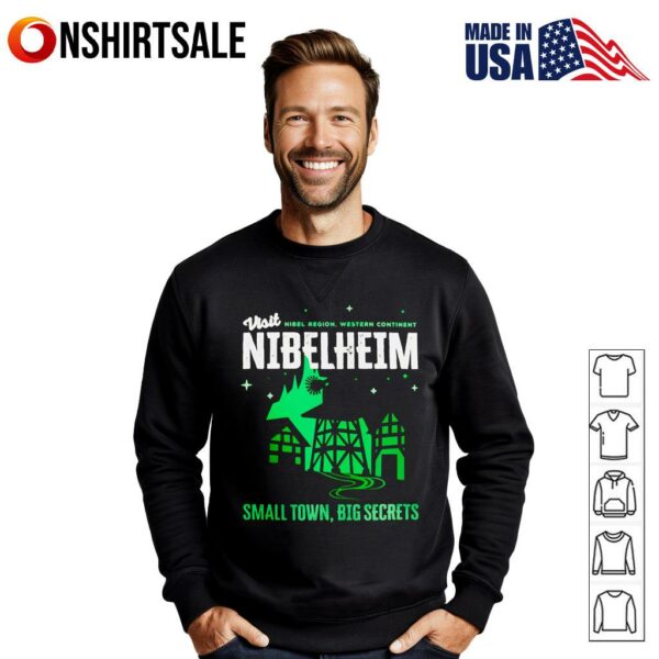 Final Fantasy VII Rebirth visit Nibelheim T-shirt