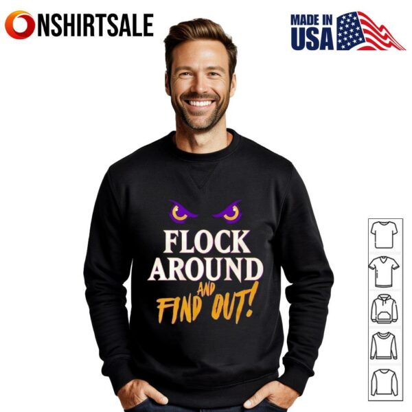 Flock Around and Find Out Baltimore Football T-Shirt