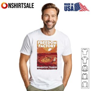 Freedom Factory Day And Night United States Of America T-Shirt