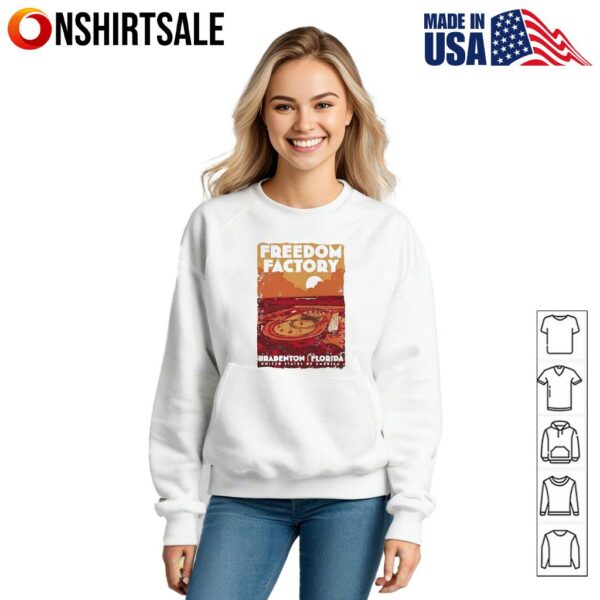 Freedom Factory Day And Night United States Of America T-Shirt