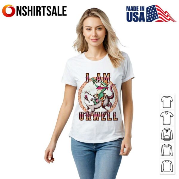 Frog riding possum I am unwell. T-Shirt