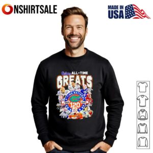 Gators all time greats 3 time National 1906 2026 signatures T Shirt 3
