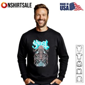 Ghost Skeleton Cyborg T Shirt 3