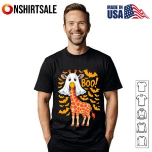 Giraffe Boo Halloween T-Shirt