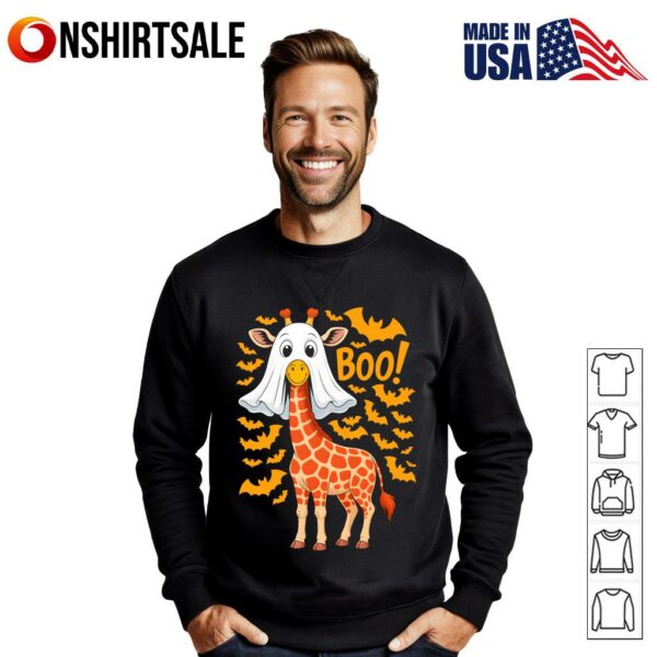 Giraffe Boo Halloween T-Shirt
