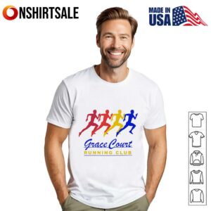 Grace Court Running Club T Shirt 1