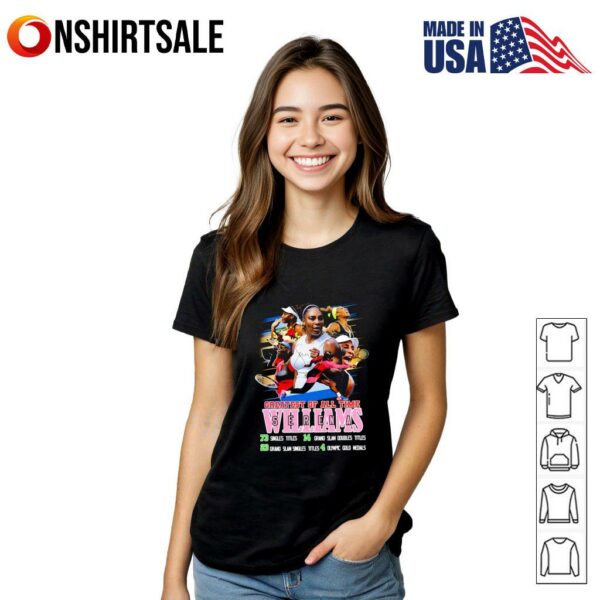 Greatest of all time Serena Williams T-Shirt