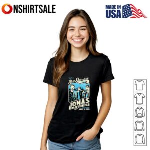 Greetings From Your Hometown New Jersey City Jonas Brothers T Shirt 2