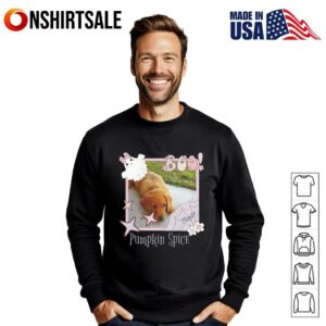 Halloween Pet Boo Pumpkin Spice T Shirt 2