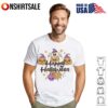 Halloween Skeleton And Cat T-Shirt