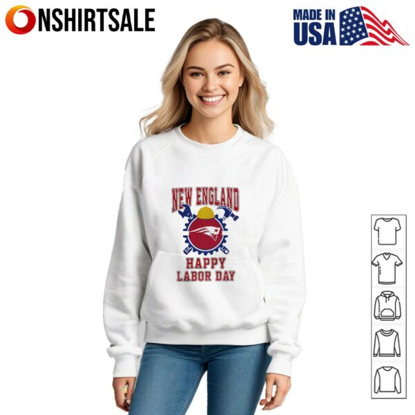 Happy Labor day New England Patriots T-Shirt