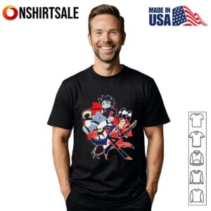Helluva Boss x Homestuck Karkat and Blitz T Shirt 1