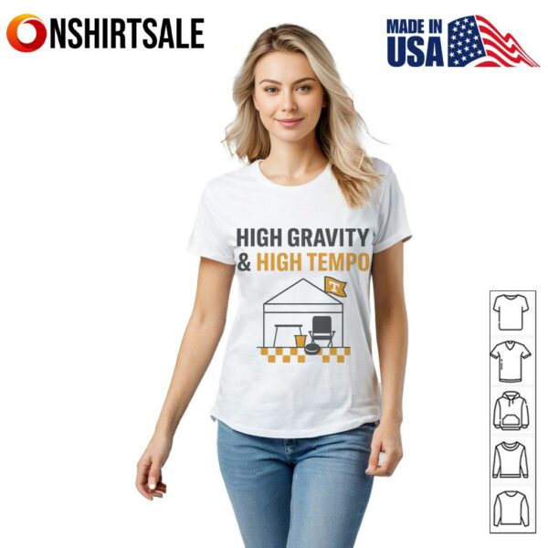 High gravity and high tempo Tennessee Tailgate T-shirt