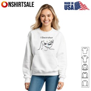 I Electrishun Meme Funny Electrician T Shirt 3