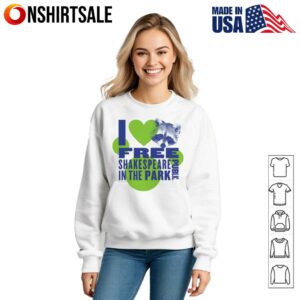 I Free Shakespeare In The Park Raccoon T Shirt 3