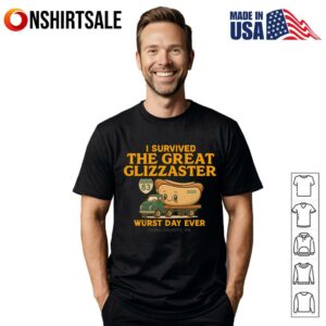 I Survived The Great Glizzaster 2025 T-Shirt, Wurst Day Ever York County T-Shirt