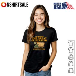 I Survived The Great Glizzaster 2025 T Shirt Wurst Day Ever York County T Shirt 3