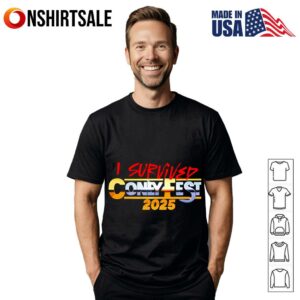 I survived Coney fest 2025 logo T-Shirt