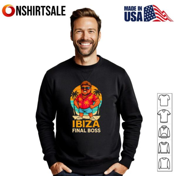 Ibiza Final Boss caricature T-Shirt