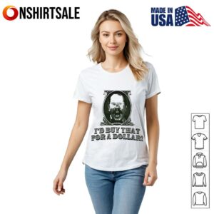 Id Buy That For A Dollar Retro Robocop T Shirt 2