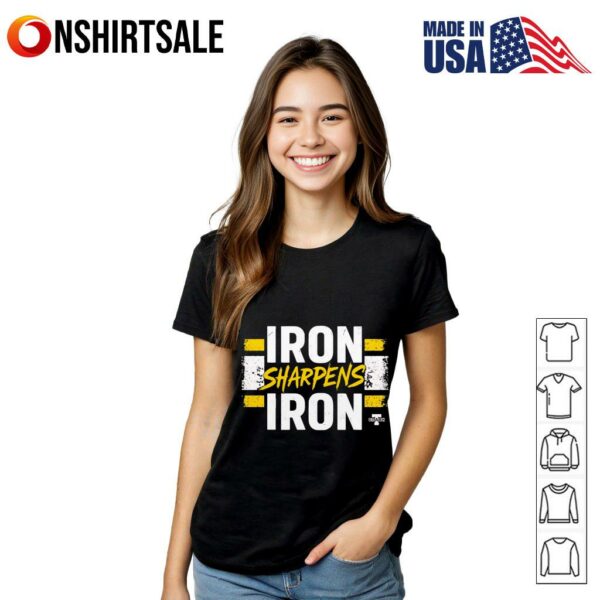Iron Sharpens Iron Pittsburgh Steelers T-Shirt