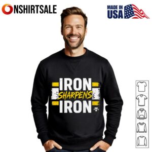 Iron Sharpens Iron Pittsburgh Steelers T Shirt 3