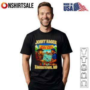 Johnny Hager Hagerstown MD Mile Long Yard Sale Pangborn T Shirt 1
