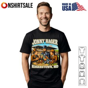 Johnny Hager Hagerstown MD horse racing T-Shirt