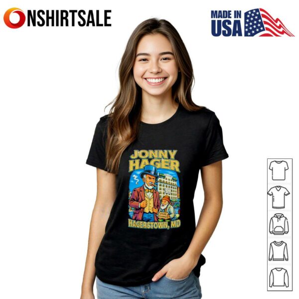 Johnny Hager Hotel Dagmar Hagerstown MD T-Shirt