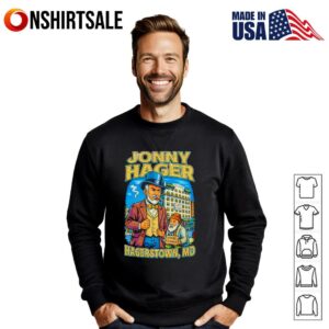 Johnny Hager Hotel Dagmar Hagerstown MD T Shirt 3