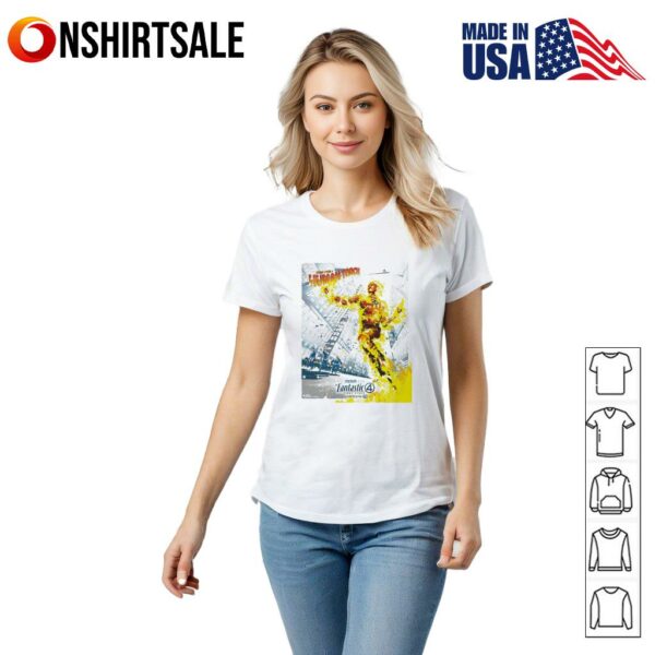 Johnny Storm is Human Torch The Fantastic 4 T-Shirt