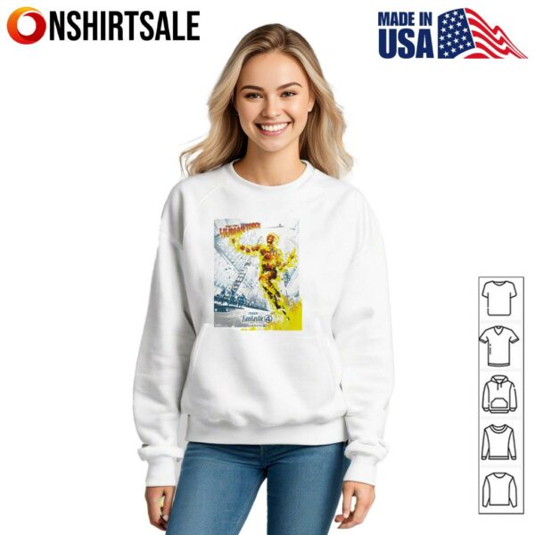 Johnny Storm is Human Torch The Fantastic 4 T-Shirt