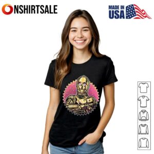 Keep It Golden robot T Shirt 2