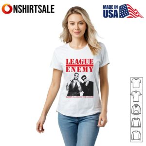 League Enemy Super Villains of the League T Shirt 2