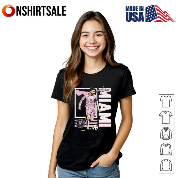 Lionel Messi Inter Miami CF State signature retro T-Shirt