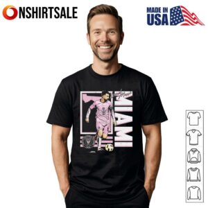 Lionel Messi Inter Miami CF State signature retro T-Shirt T-Shirt