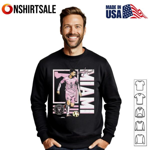 Lionel Messi Inter Miami CF State signature retro T-Shirt T-Shirt