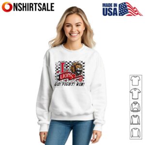 Lions Go Fight Win T Shirt 3