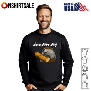 Live Love Log T Shirt 2