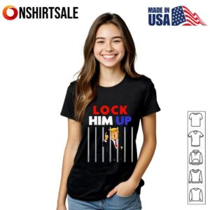 Lock Him Up Trump meme T Shirt 2