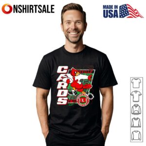 Louisville Cardinals Cardinals Football Fight Of mascot T-Shirt