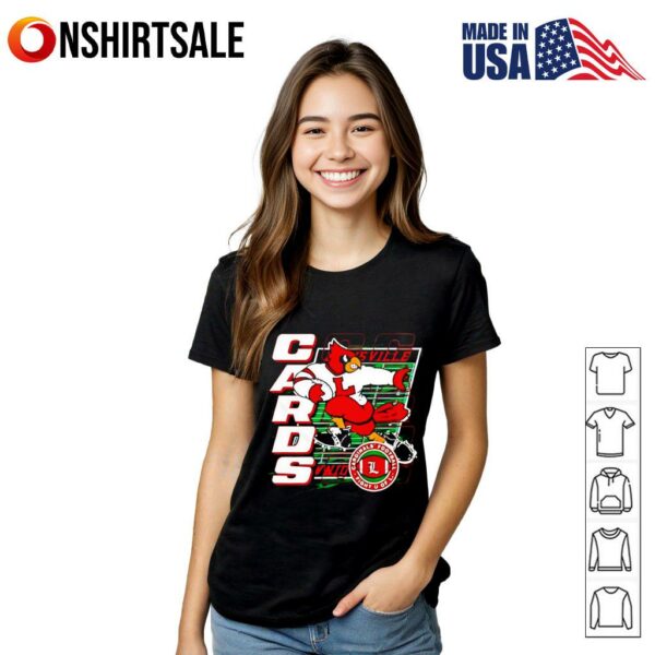 Louisville Cardinals Cardinals Football Fight Of mascot T-Shirt