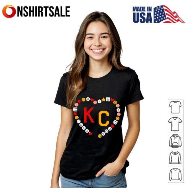 Love you KC Friendship Bracelet T-Shirt