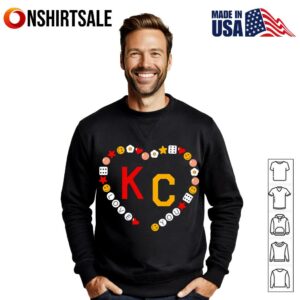 Love you KC Friendship Bracelet T Shirt 3