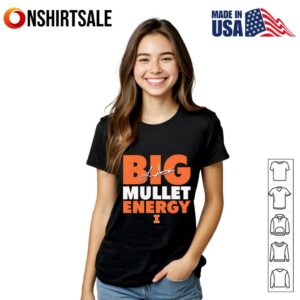 Luke Altmyer big mullet energy T Shirt 3