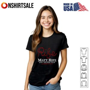 Matt Ride stay golden tour Columbus Event T Shirt 2
