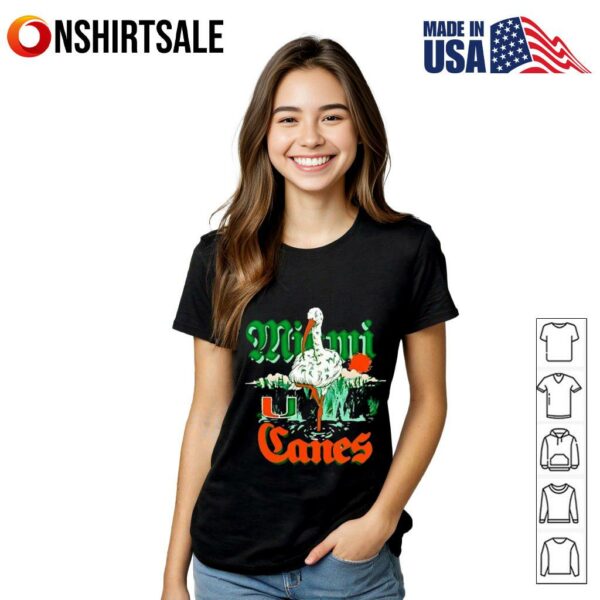 Miami Hurricanes Hyper Local Mascot T-Shirt