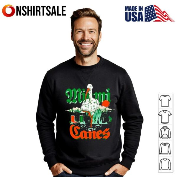Miami Hurricanes Hyper Local Mascot T-Shirt