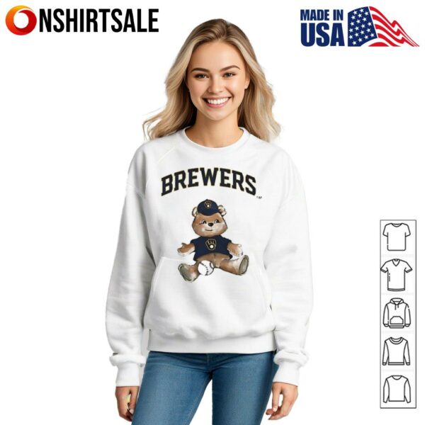 Milwaukee Brewers Teddy Bear T-Shirt