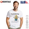 Minion inner peace begins with four words not my fucking problem T-Shirt